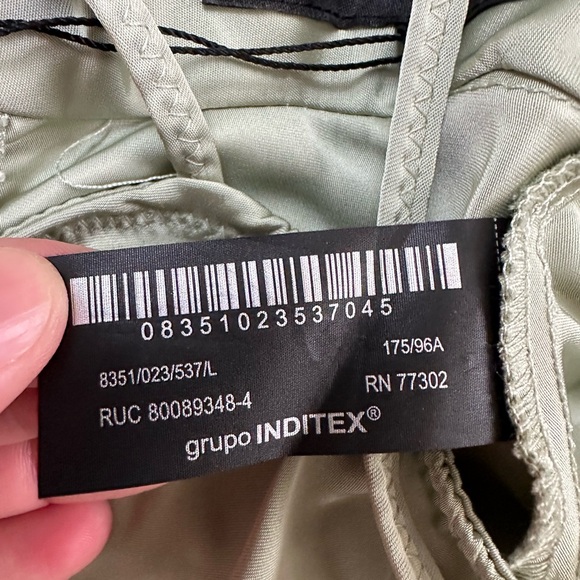 NWT ZARA SATIN SLIP DRESS - Mint - Picture 15 of 16